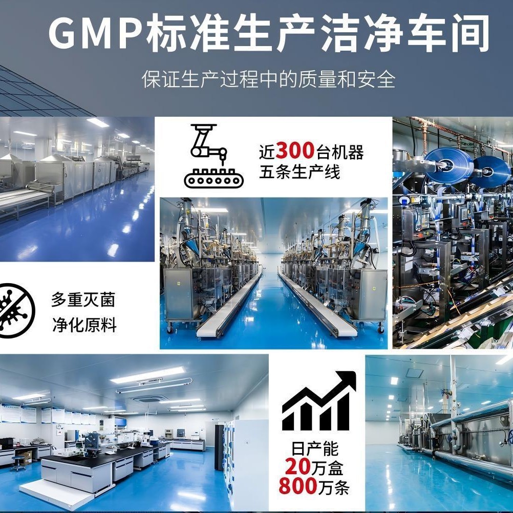 定制B420益生菌大蓝瓶OEM高活复合益生菌冻干粉益生元特殊膳食菌图4