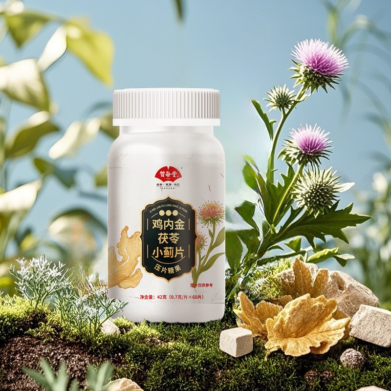 鸡内金茯苓小蓟片压片糖果代加工 特膳运动营养片剂定制贴牌OEM图4