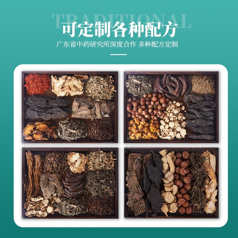 工厂广州定制植物草本头道汤护发熏蒸包女士功夫头汤养发包头疗包图3