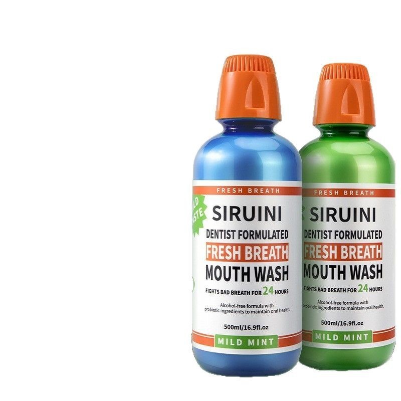 温和薄荷口气清新漱口水瓶装口腔护理涑口水加工定制厂家图5