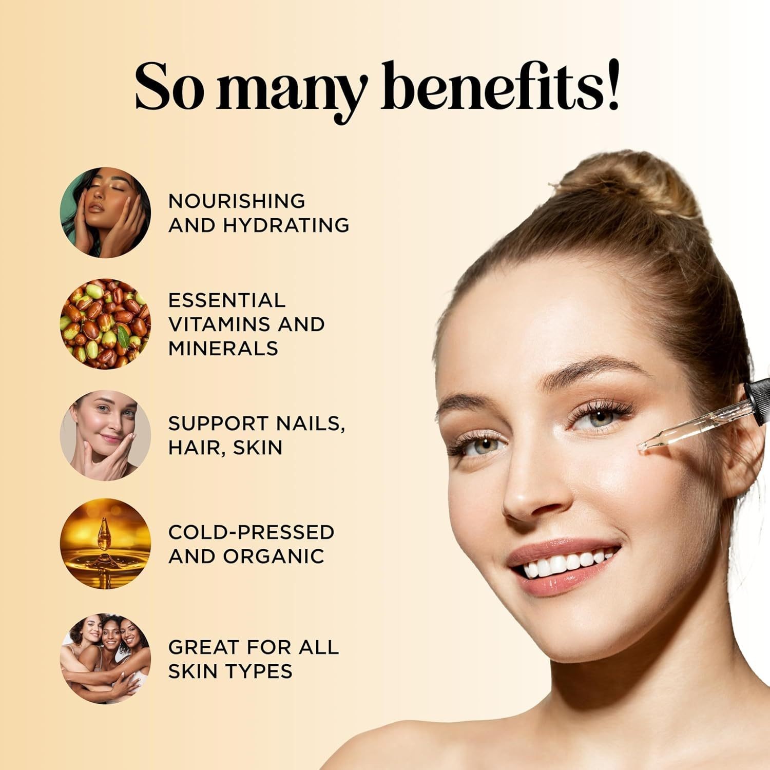 跨境荷荷巴油霍霍巴油卸妆去黑头按摩刮痧护肤精油面部脸部基础油图2