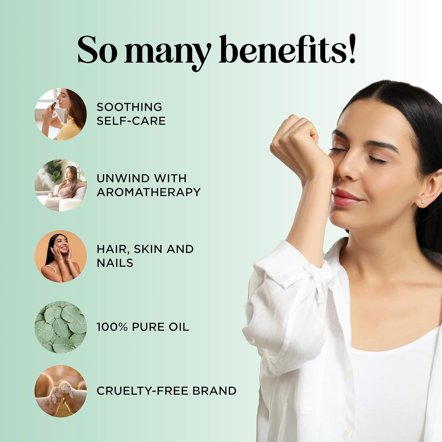 跨境桉树精油面部身体美容院按摩油尤加利精油天然植物精油图2