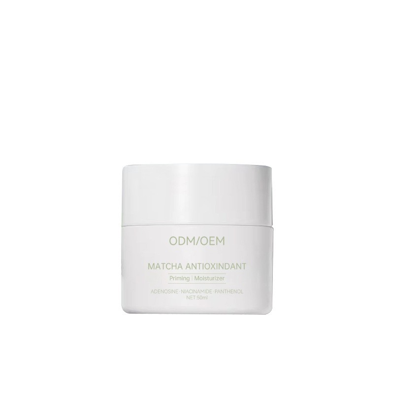 跨境爆款抹茶烟酰胺面膜舒缓提亮紧致保湿加工定制OEM泥状面膜图5