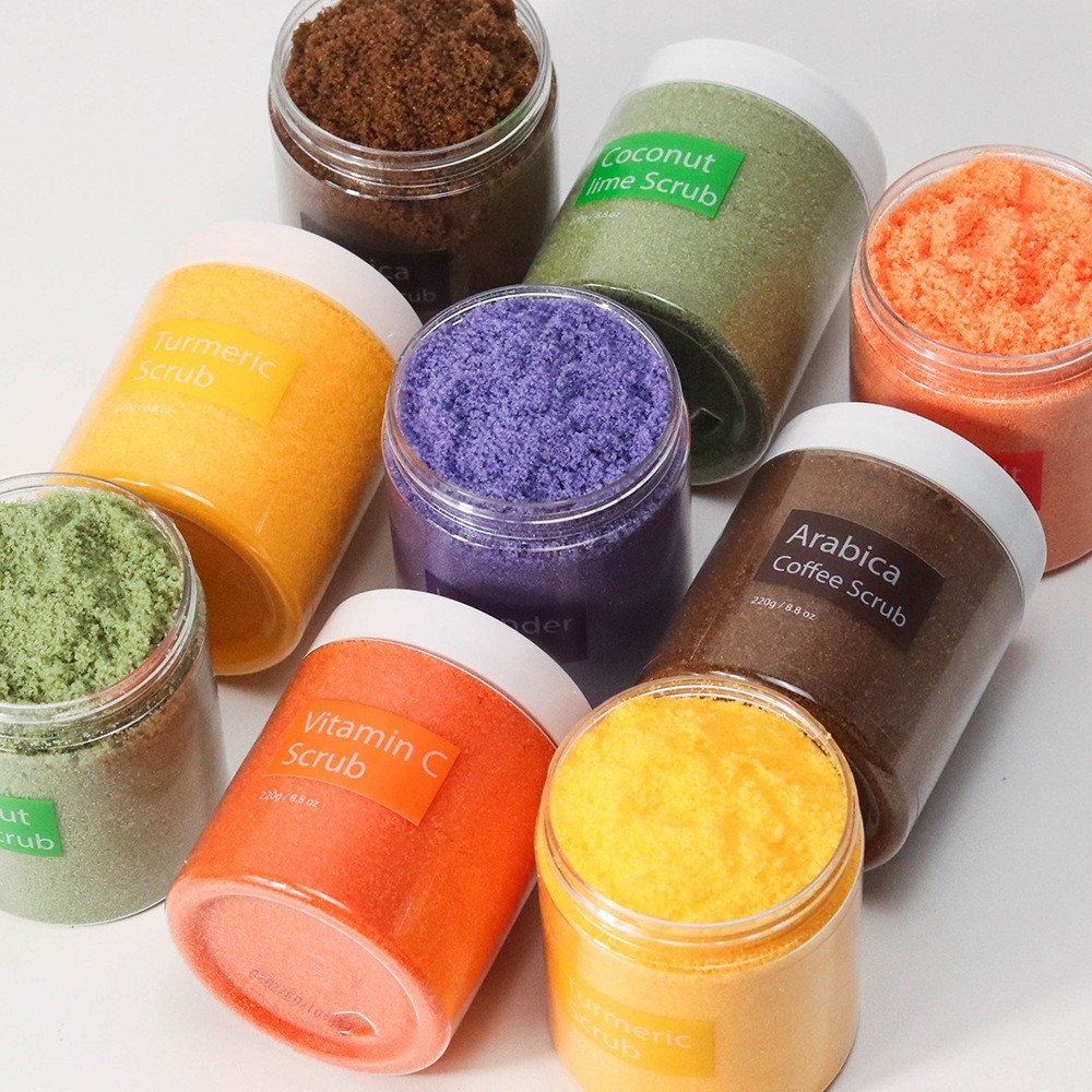 沐浴盐海盐磨砂膏身体去角质温和清洁柔嫩肌肤定制oem护肤净肤图2