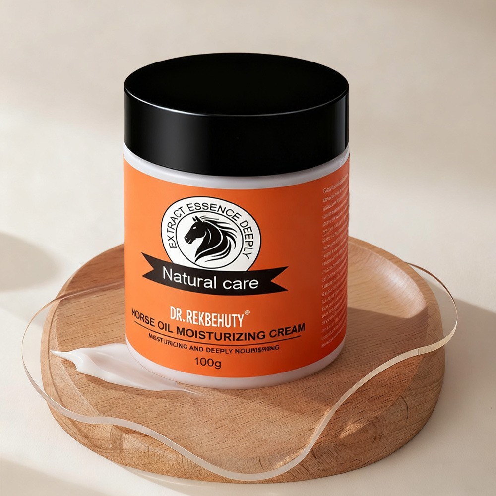 马油膏手足滋润霜保湿手霜足霜100g滋润保湿工厂代加工OEM定制图2