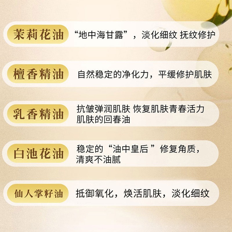 精华油OEM贴牌加工舒缓疲劳抗初老紧致按摩植物精油全身可用保湿图2