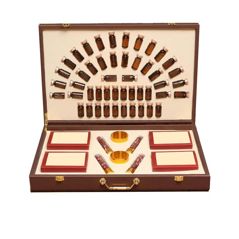 美容院养生精油套盒贴牌按摩发热药油护理身体套盒厂家定制图4