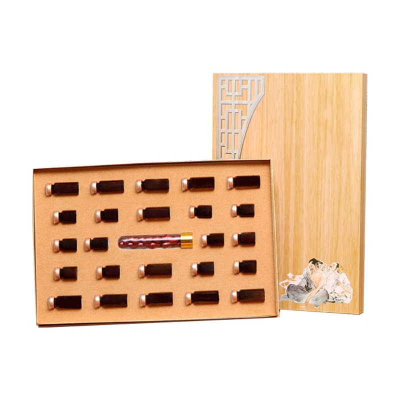 美容院身体养生套盒贴牌按摩发热姜丹肩颈精油套盒oem定制图4