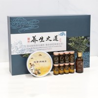 美容院身体套盒加工定制按摩舒缓肩颈护理发热精油套盒贴牌oem