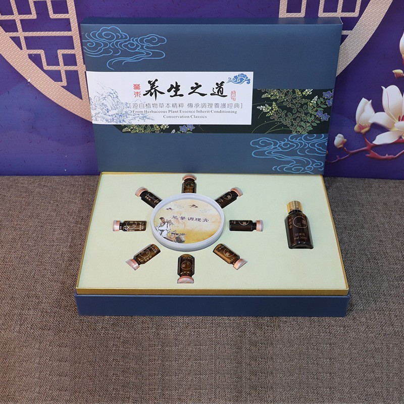 美容院身体套盒加工定制按摩舒缓肩颈护理发热精油套盒贴牌oem图3