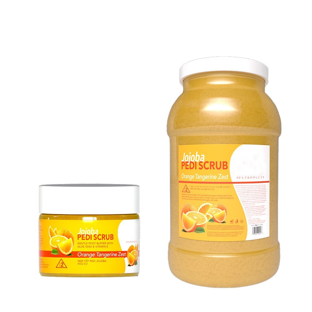 1加仑脚部磨砂膏温和清洁去角质海藻糖身体磨砂膏跨境外贸oem定制图2