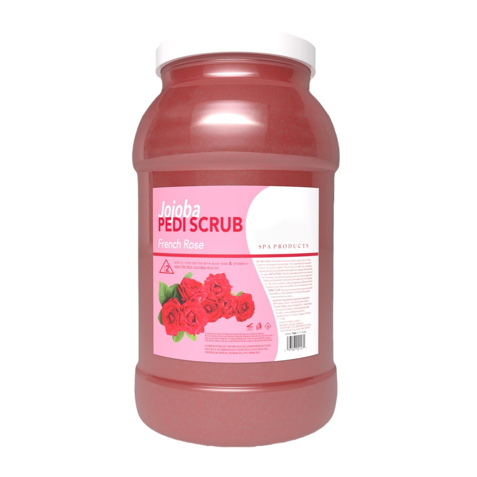 1加仑脚部磨砂膏温和清洁去角质海藻糖身体磨砂膏跨境外贸oem定制图5