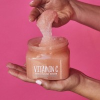 外贸跨境odm定制facial and body scrub海藻糖糖盐磨砂膏oem定制