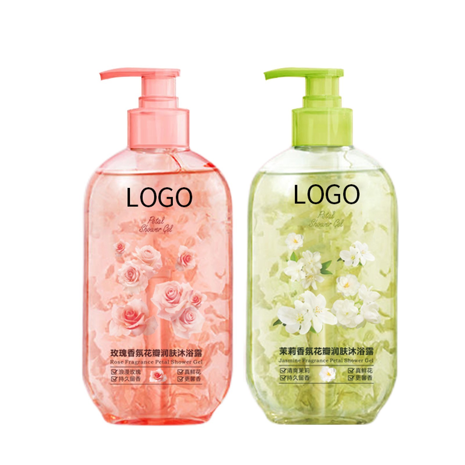 加工定制源头工厂深层清洁沐浴液 贴牌跨境速卖通香氛花瓣沐浴露图5