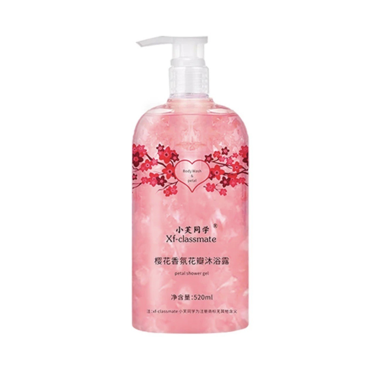 樱花香氛花瓣保湿滋润沐浴液 深层清洁持久留香沐浴露香水型持久图5