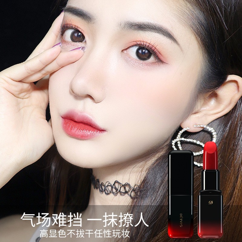 源头厂家多色丝绒口红哑光高光保湿滋润唇釉唇膏唇笔OEM定制加工图4