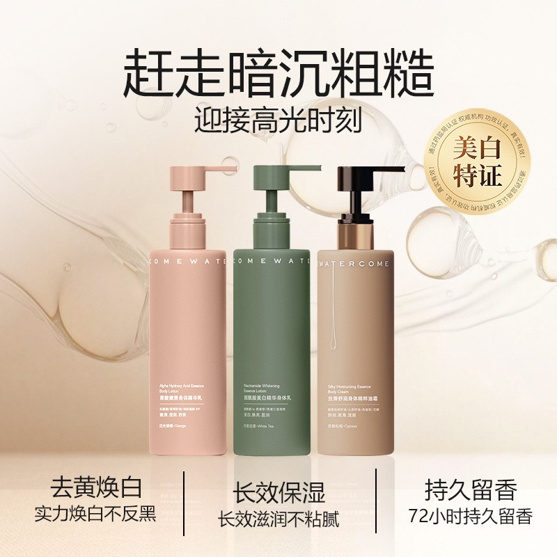 果酸身体乳定制oem去角质保湿焕白亮肤持久留香润肤乳贴牌代加工图2