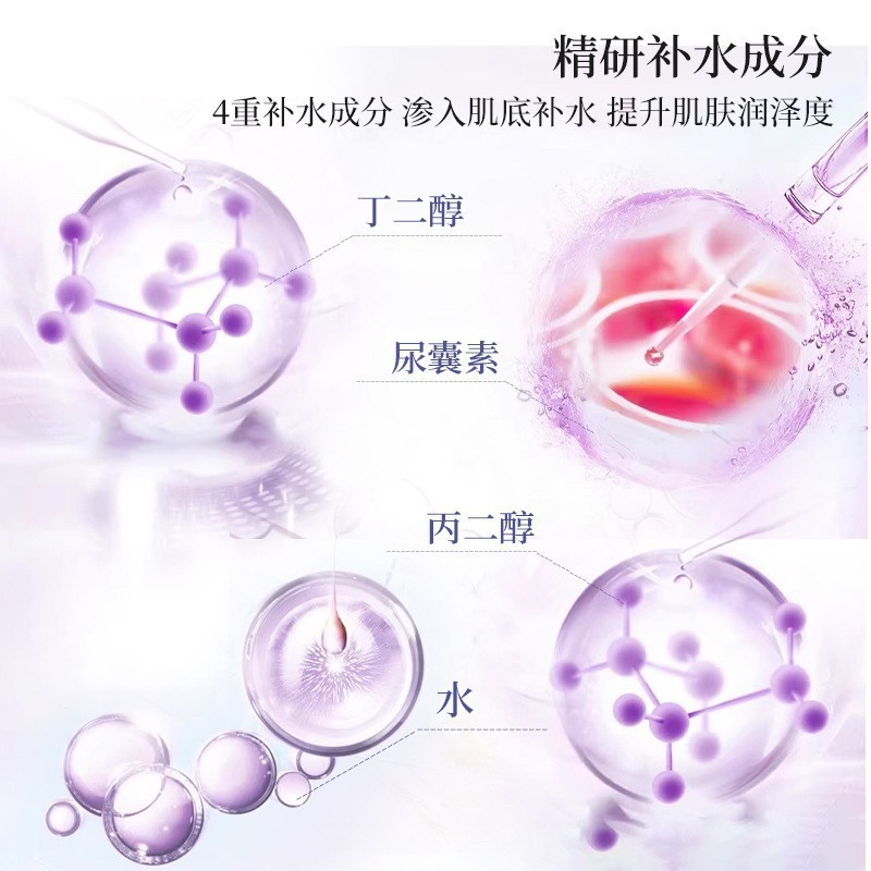 胶原蛋白驻颜霜OEM 抗皱紧致细嫩弹滑补水保湿肌肤焕亮驻颜霜加工图2