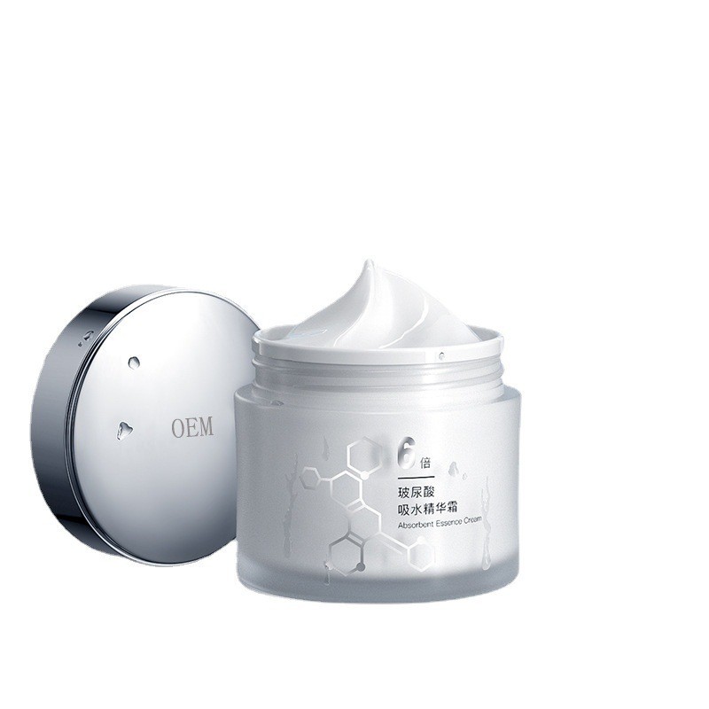 精华霜OEM贴牌 玻尿酸补水锁水嫩肤紧致抗皱淡化细纹面霜定制厂家图5