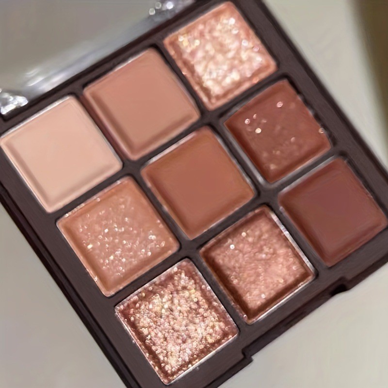 美妆定制化妆品厂家贴牌加工oem彩妆防水珠光哑光9色眼影加工定制图5