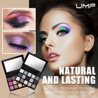 高品质贴牌代工眼影盘OEM化妆品18色防水哑光珠光眼影定制加工