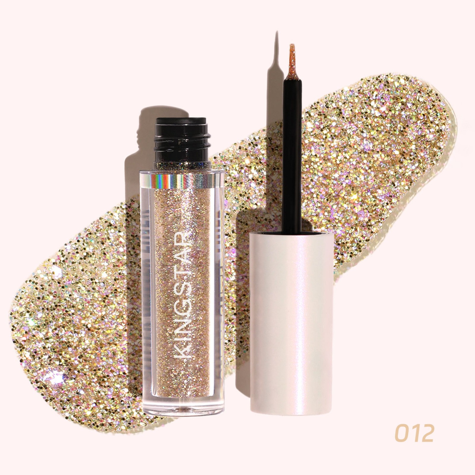 OEM ODM闪光液体眼影可叠加彩妆定制代工图3