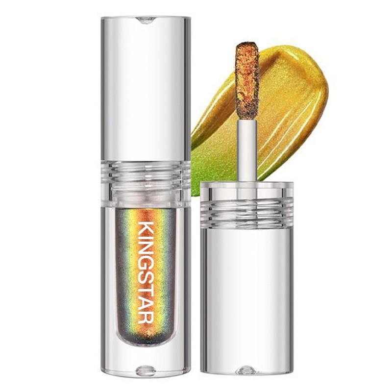 OEMODM变色龙液体眼影金属全息多色高光彩妆代加工定制闪亮图5