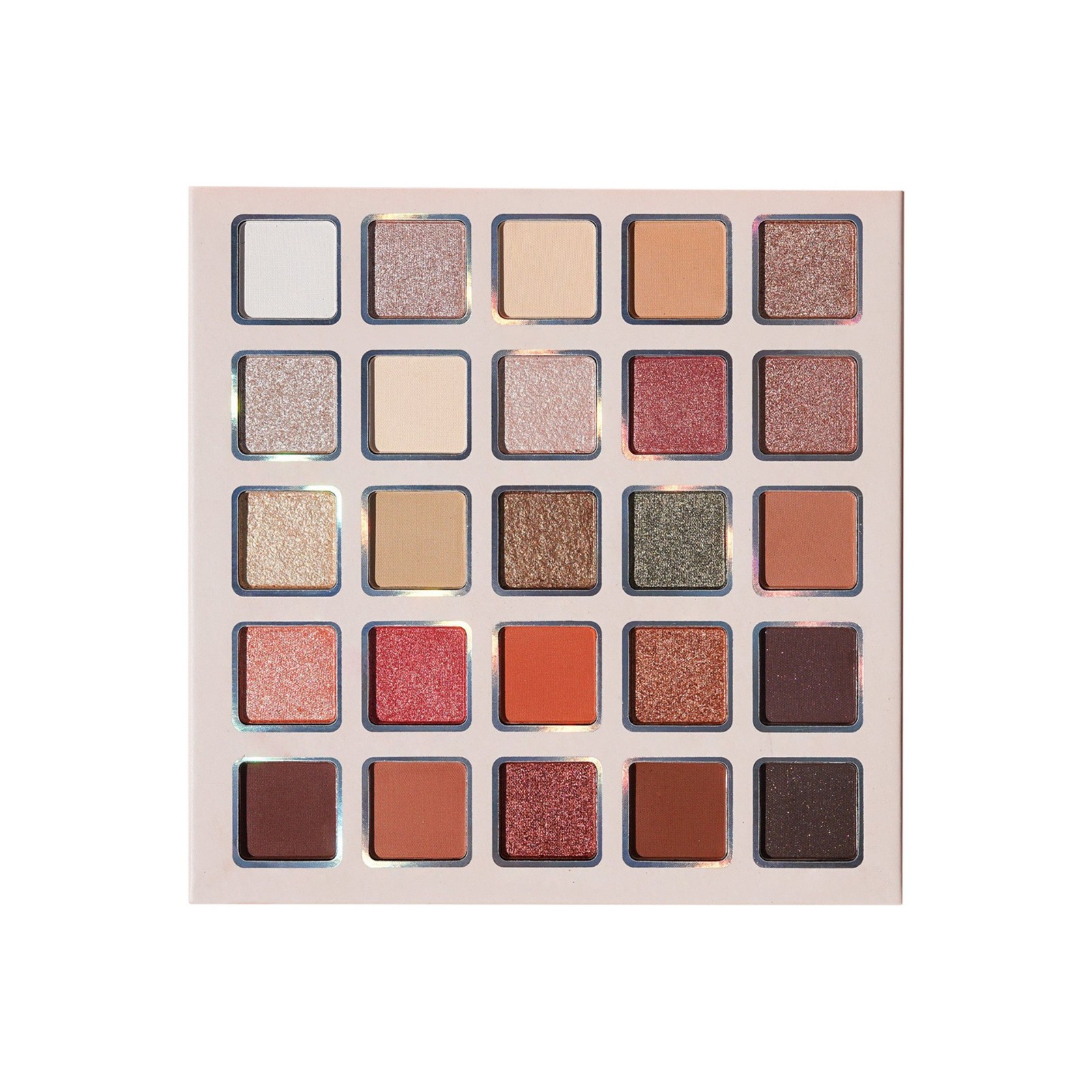 OEM ODM哑光珠光综合眼影盘24色多色彩妆定制代工图4