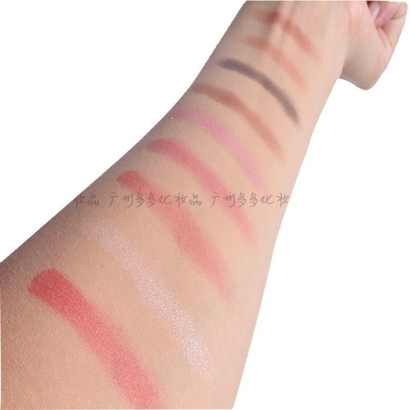 九色眼影珠光哑光眼影盘盒上色不晕染贴肤OEM/ODM加工定制图5