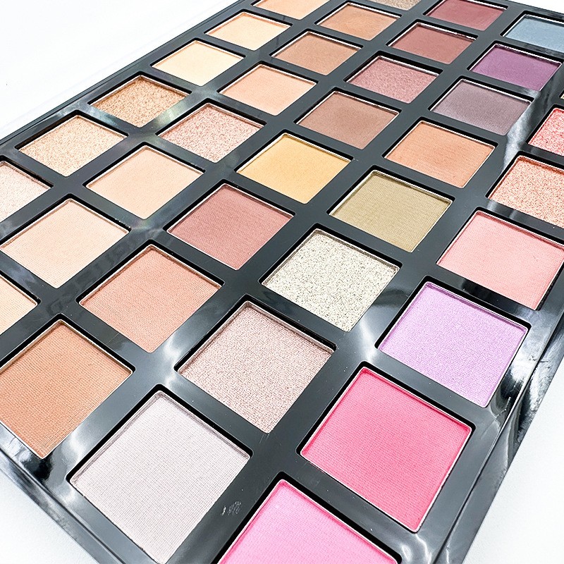 上色好动漫cos修容高光大地色学生舞台表演化妆师40色眼影盘定制图2