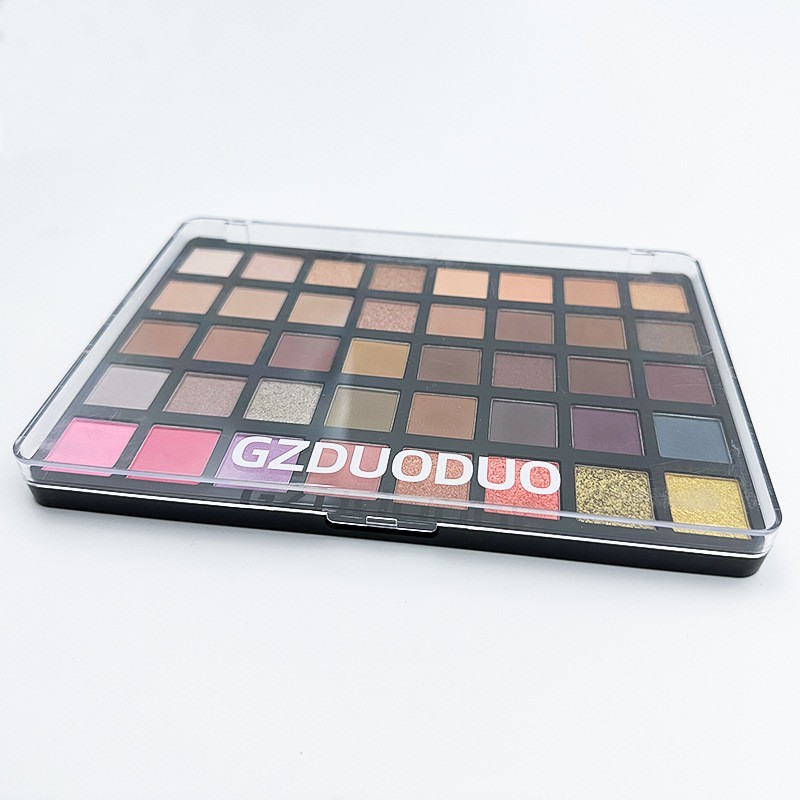 上色好动漫cos修容高光大地色学生舞台表演化妆师40色眼影盘定制图4