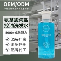 氨基酸海盐控油洗发水清爽蓬松OEM贴牌代加工源头工厂