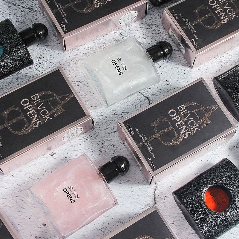 定制香水OEMOCM贴牌代加工LOGO男女士黑鸦片香水厂家直销抖音爆款图2