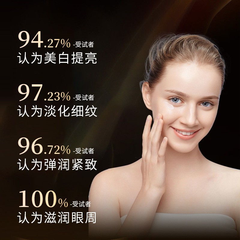 国内销售英文版淡黑紧致眼霜抗皱去眼袋黑眼圈OEM加工定制ODM图2