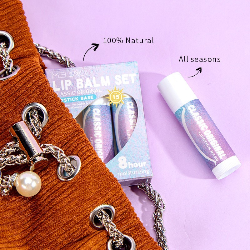 跨境定制唇膏减淡唇纹滋润保湿润唇膏便携唇膏套装贴牌代加工唇膏图3