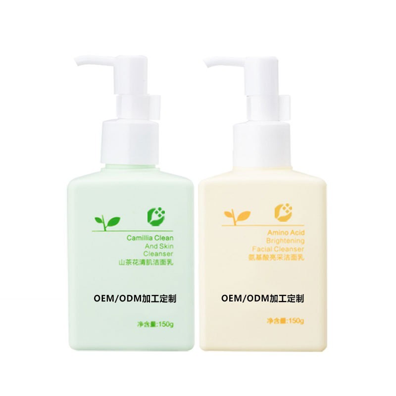 定制山茶花氨基酸洗面奶贴牌代工深层清洁清爽控油洁面乳oem加工图5