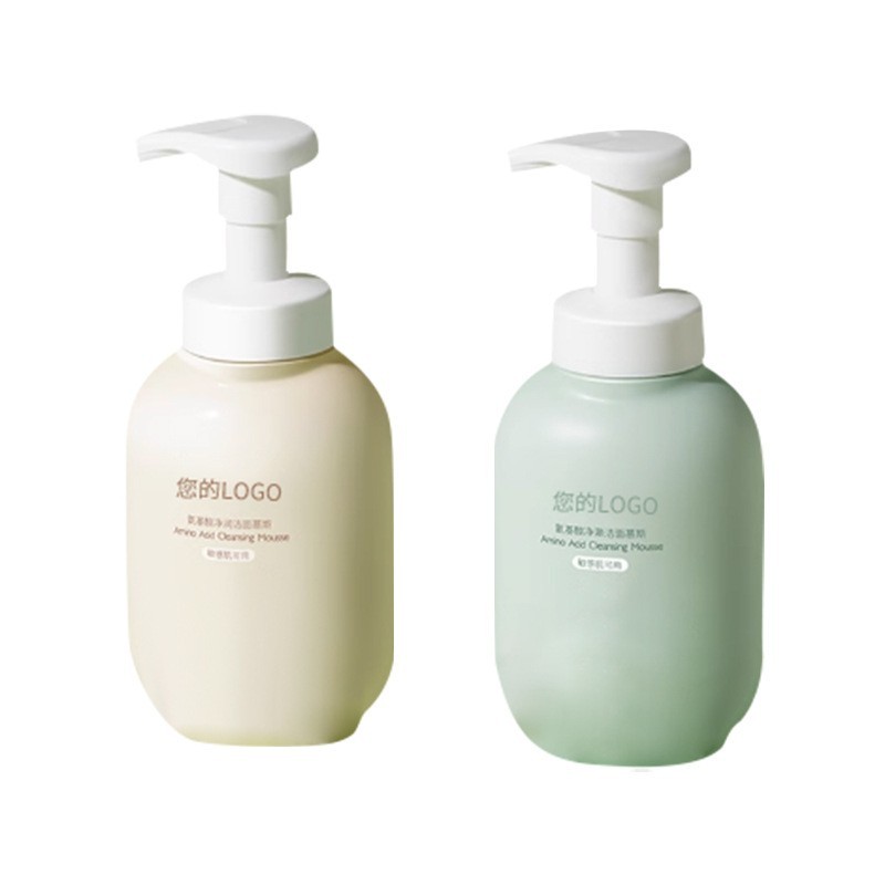 定制氨基酸洁面慕斯 温和洁面燕麦橄榄油洁面慕斯代加工贴牌oem图5