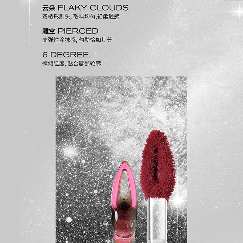 双头固色唇釉防水雨衣轻盈持久雾感显色不沾杯唇釉口红加工定制图3