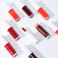 跨境唇釉染唇液外贸彩妆定制胭脂水口红水多色不沾杯唇彩