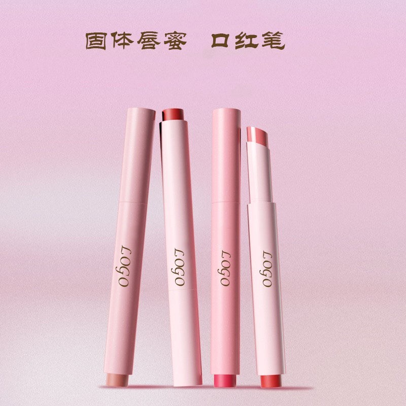 定制水光固体唇蜜口红笔镜面玻璃唇水润清透显白口红笔OEM/ODM图4