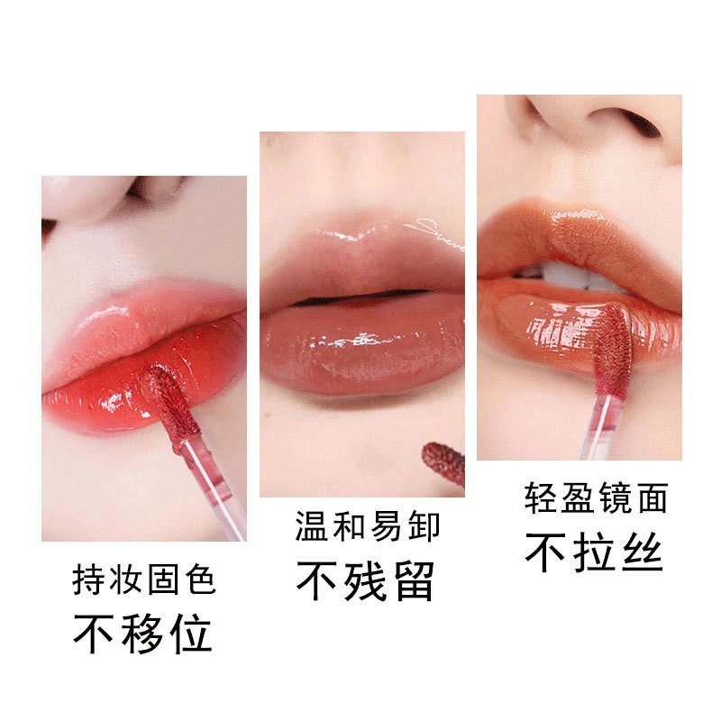 轻薄持久保湿滋润不干涩防水显色镜面唇釉 加工贴牌图2