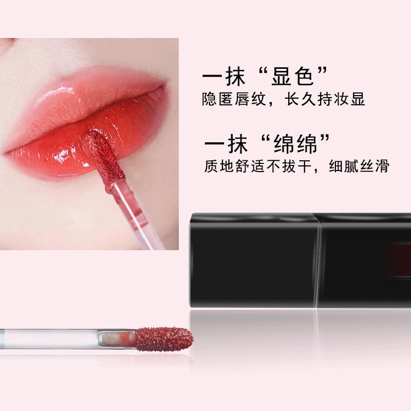轻薄持久保湿滋润不干涩防水显色镜面唇釉 加工贴牌图4