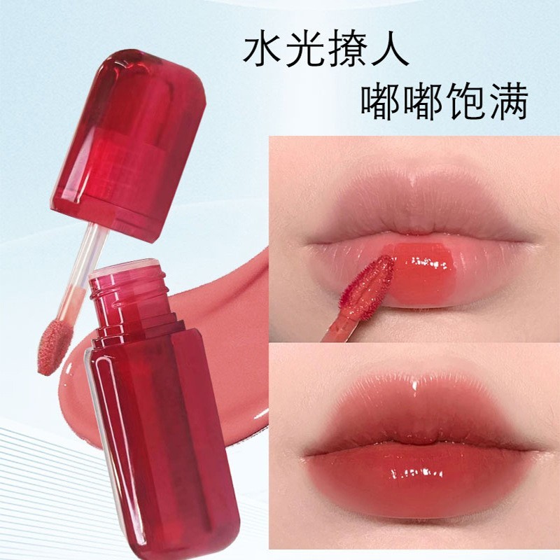 定制博萱雅水光镜面唇釉水转雾持久染唇液不易掉色不沾杯加工贴牌图4