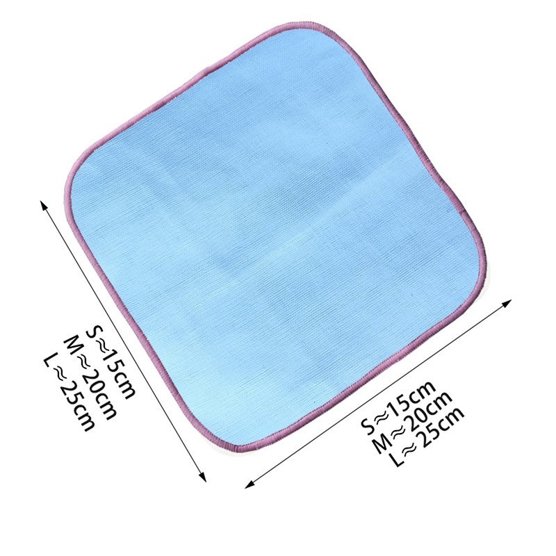 跨境亚马逊清水竹棉全棉卸妆毛巾 环保纤维4层全棉棉纱皱布卸妆巾图2