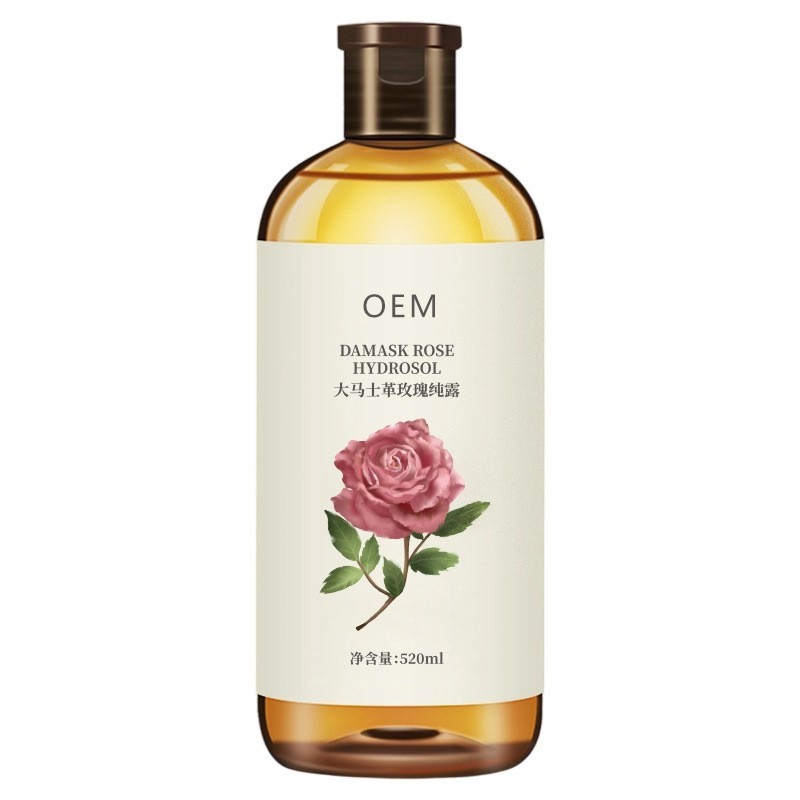 大马士革玫瑰纯露面部补水保湿天然大瓶湿敷水代加工图5