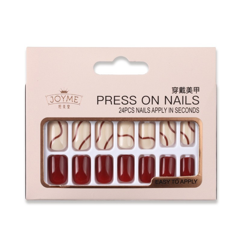 穿戴甲工厂OEM定制加工多工艺来图定制美甲贴片小短甲假指甲定制图2