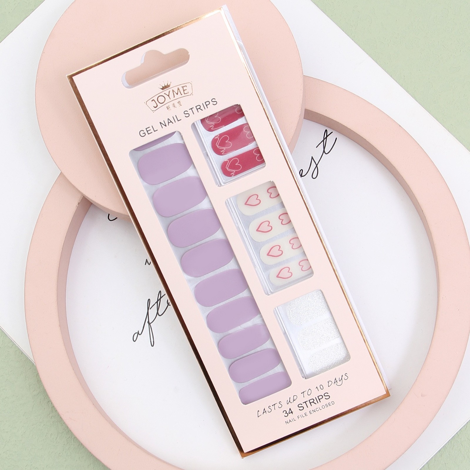 美甲贴纸OEM加工定制美甲工厂多工艺指甲贴纸定制跨境热销贴纸图3