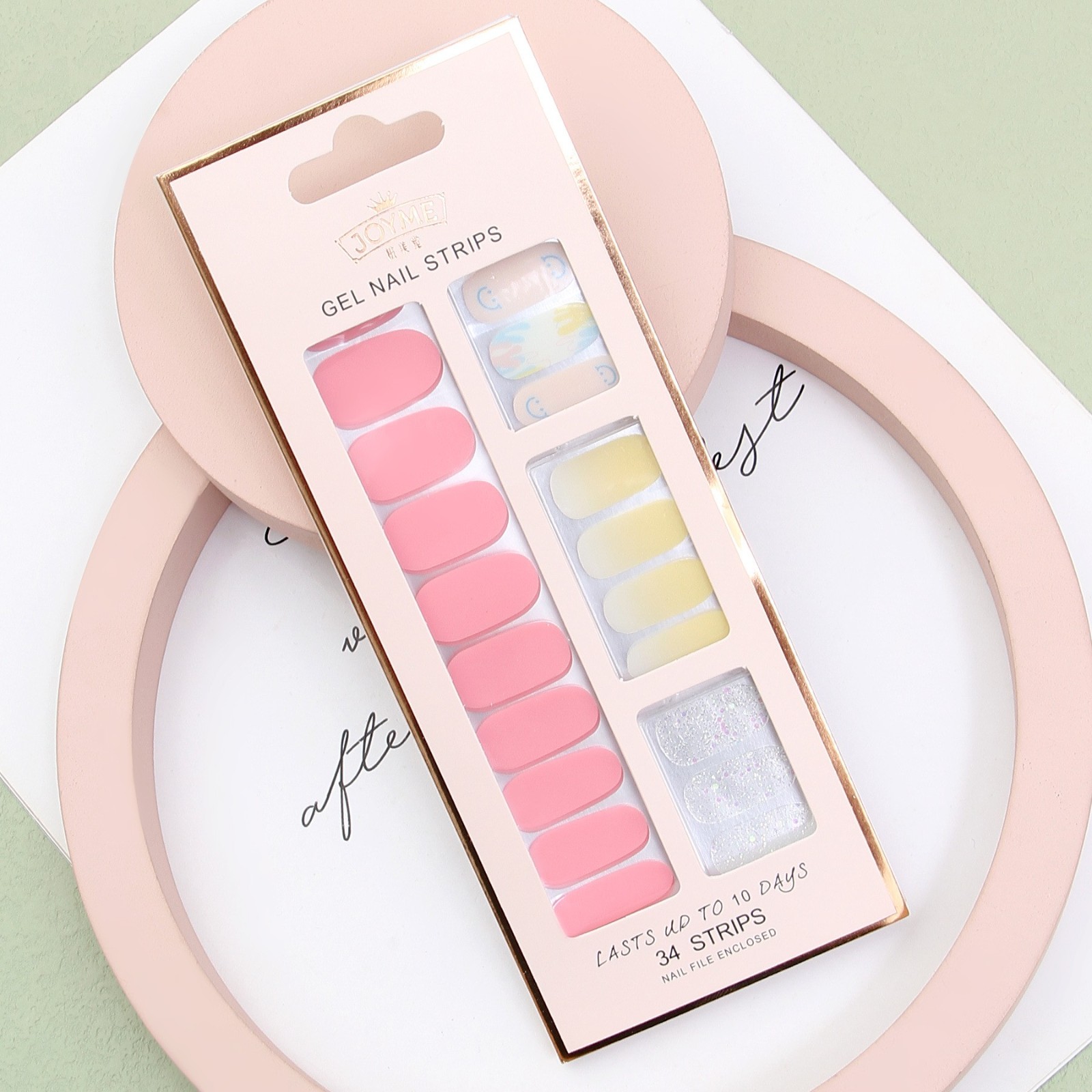 美甲贴纸OEM加工定制美甲工厂多工艺指甲贴纸定制跨境热销贴纸图2