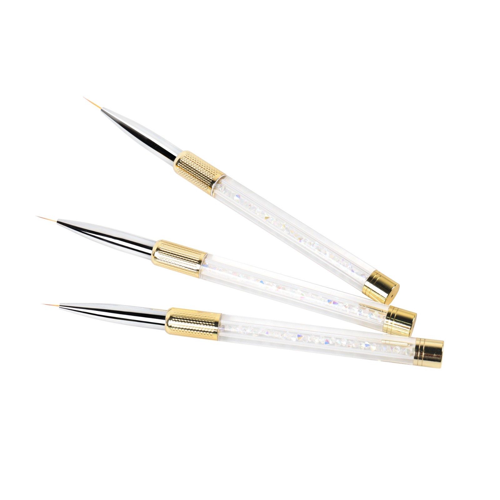 工厂定制装钻美甲拉线笔彩指甲绘拉线美甲工具棋盘格水波纹笔图5