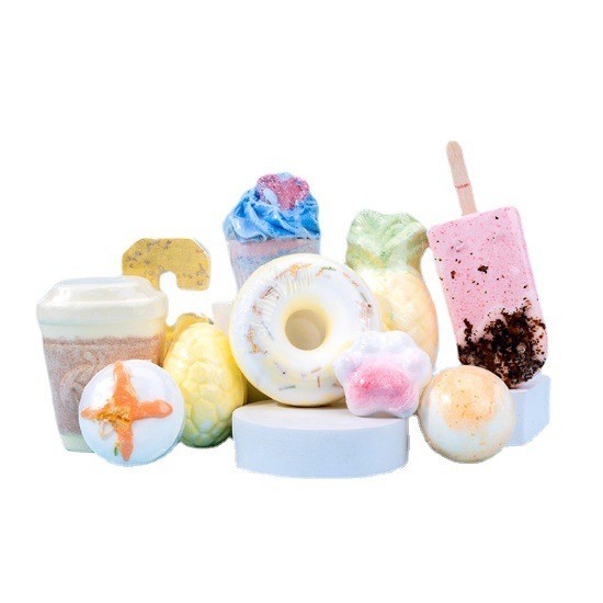 加工定制玩具浴盐球干花泡澡球沐浴盐跨境爆炸盐汽泡弹泡脚球图3